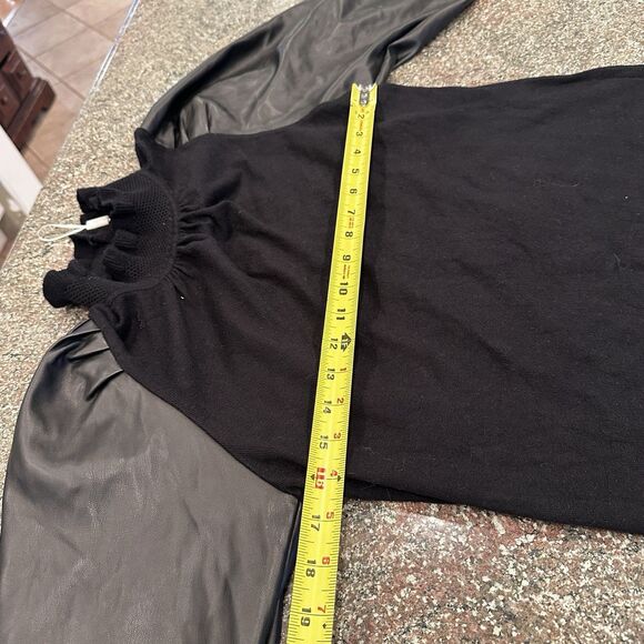 SIANI  MILANO" Mock Neck Sweater,Quiet Luxury, Old Money, Work Wear, L NWOT - Picture 5 of 13